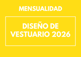 Mensualidad - Diseño de Vestuario 2026